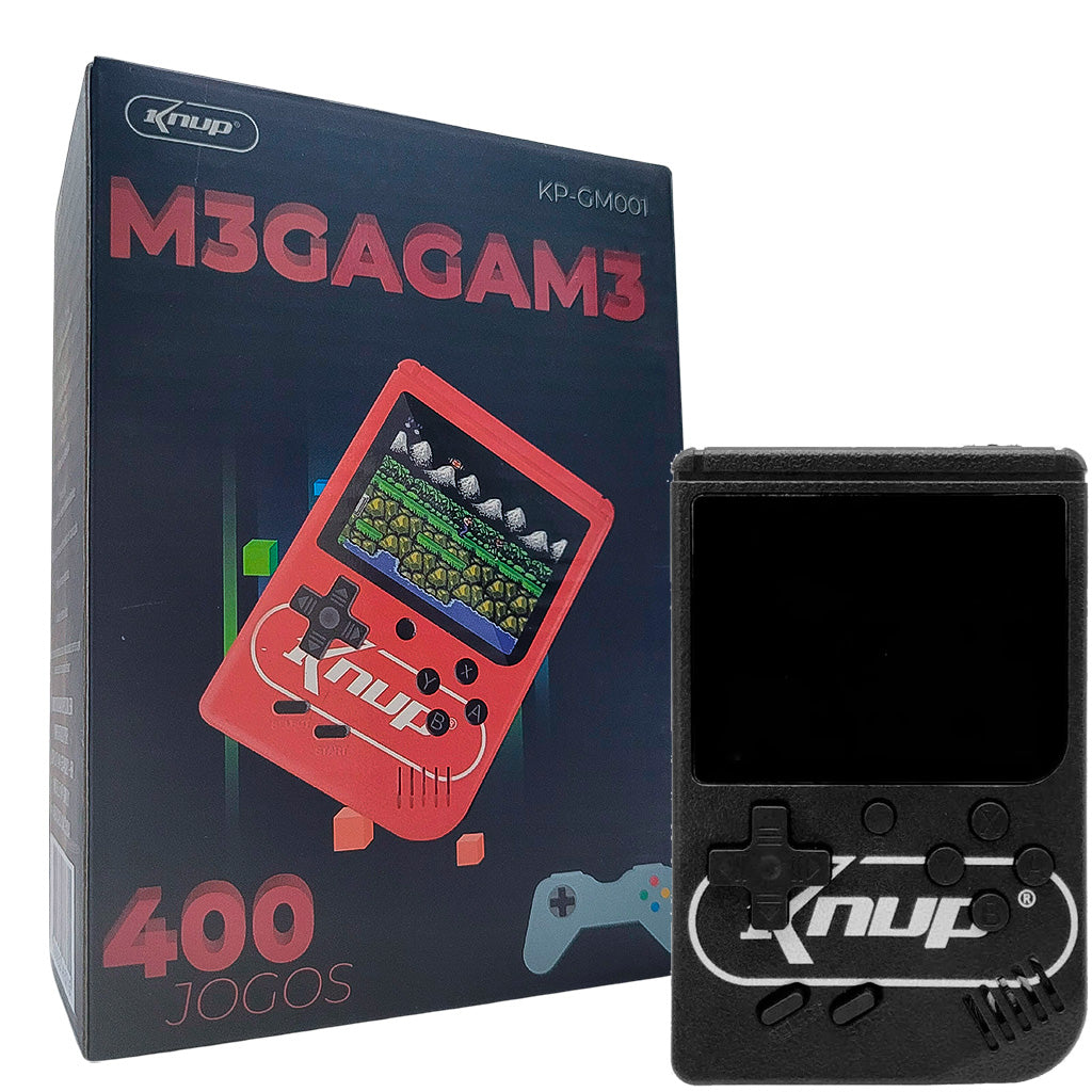 Mini Game Portatíl 400 Jogos na Memória M3GAM3 KP-GM001 - KNUP